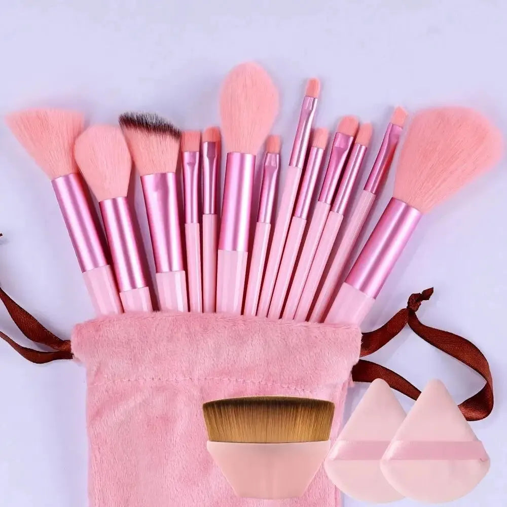 Soft & Fluffy Professional Makeup Brush Set