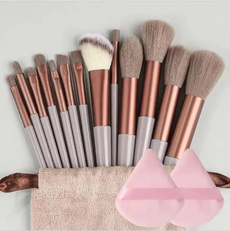 Soft & Fluffy Professional Makeup Brush Set