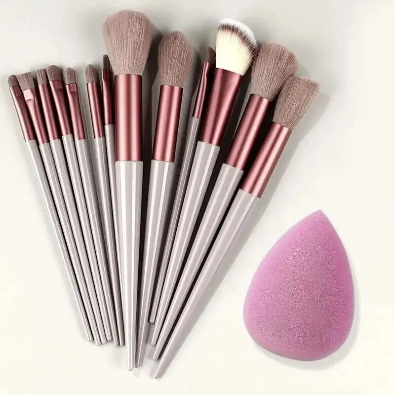 Soft & Fluffy Professional Makeup Brush Set