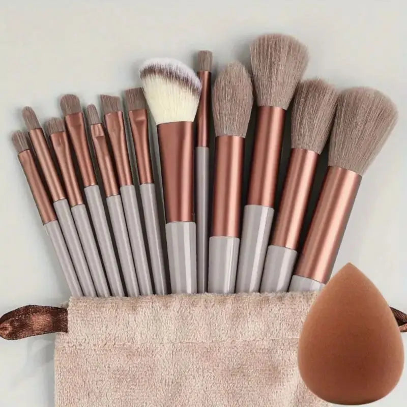 Soft & Fluffy Professional Makeup Brush Set