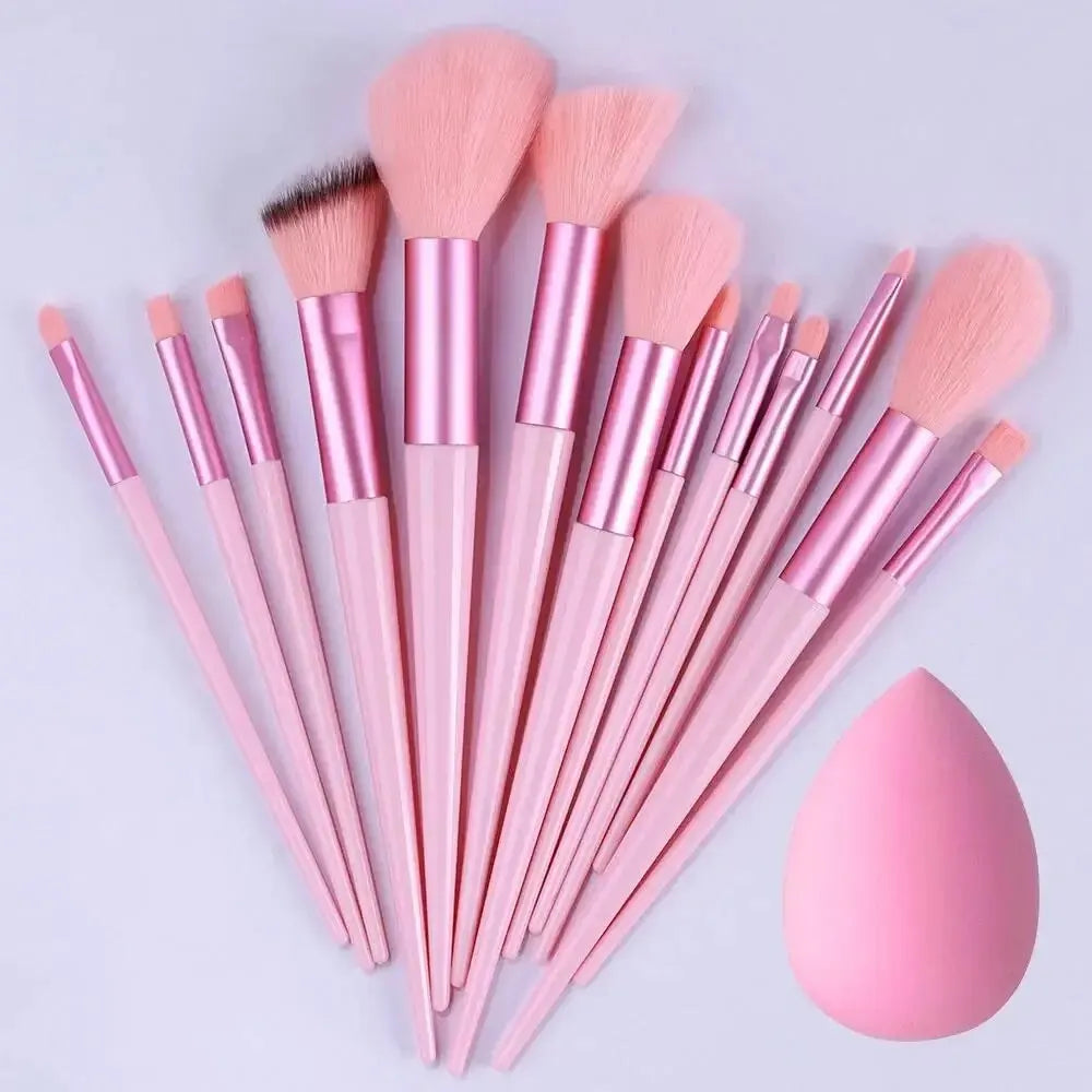 Soft & Fluffy Professional Makeup Brush Set