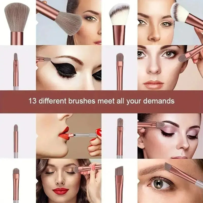 Soft & Fluffy Professional Makeup Brush Set