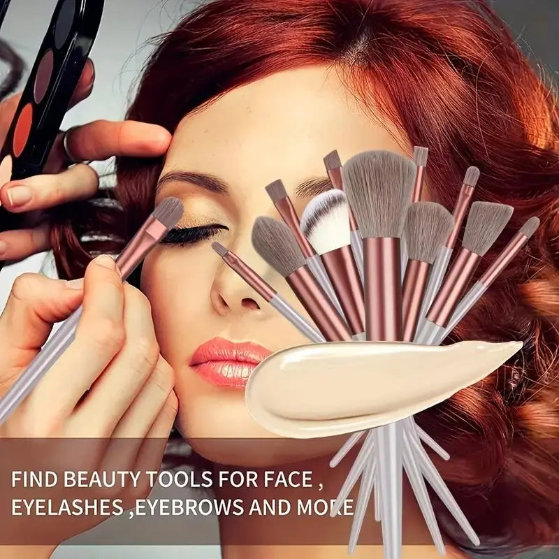 Soft & Fluffy Professional Makeup Brush Set
