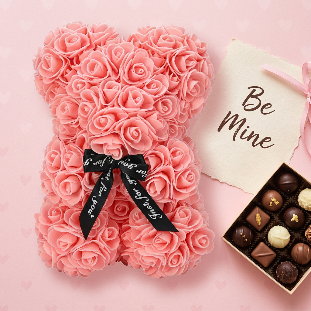 💖 RoseBloom™ Eternal Teddy Bear