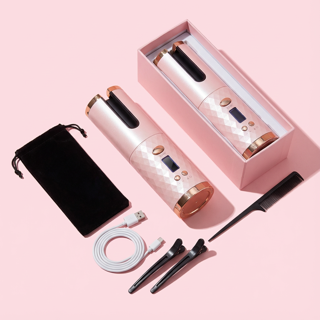 Cordless Auto Hair Curler
