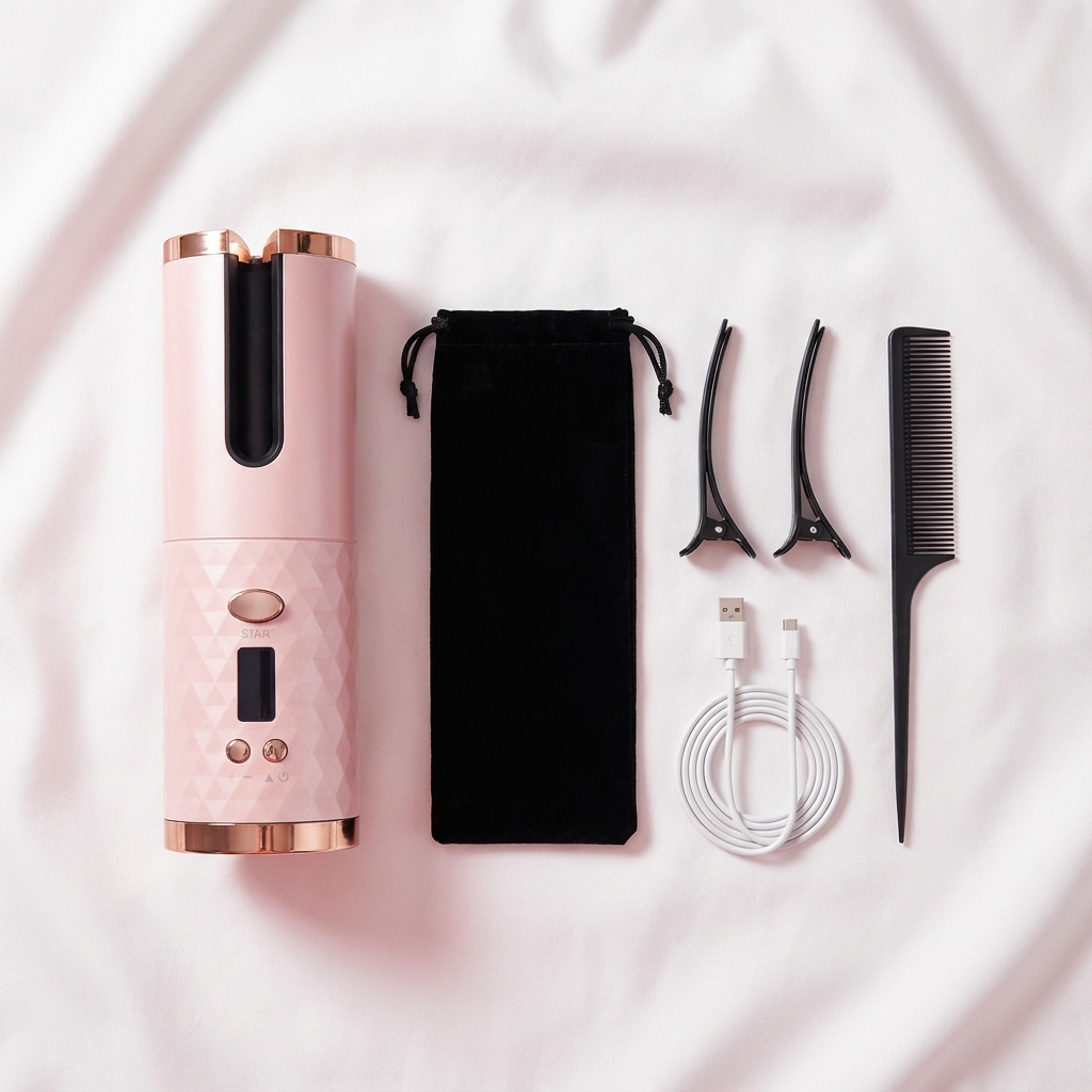 Cordless Auto Hair Curler