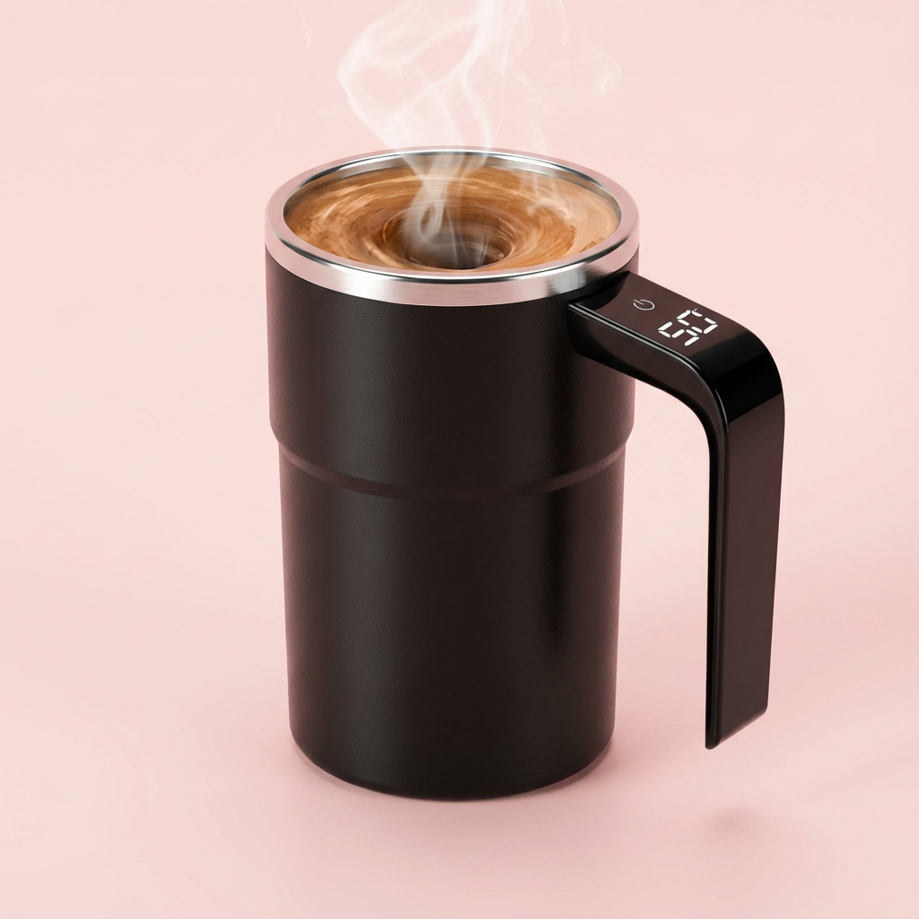Smart Self-Stirring Coffee Cup