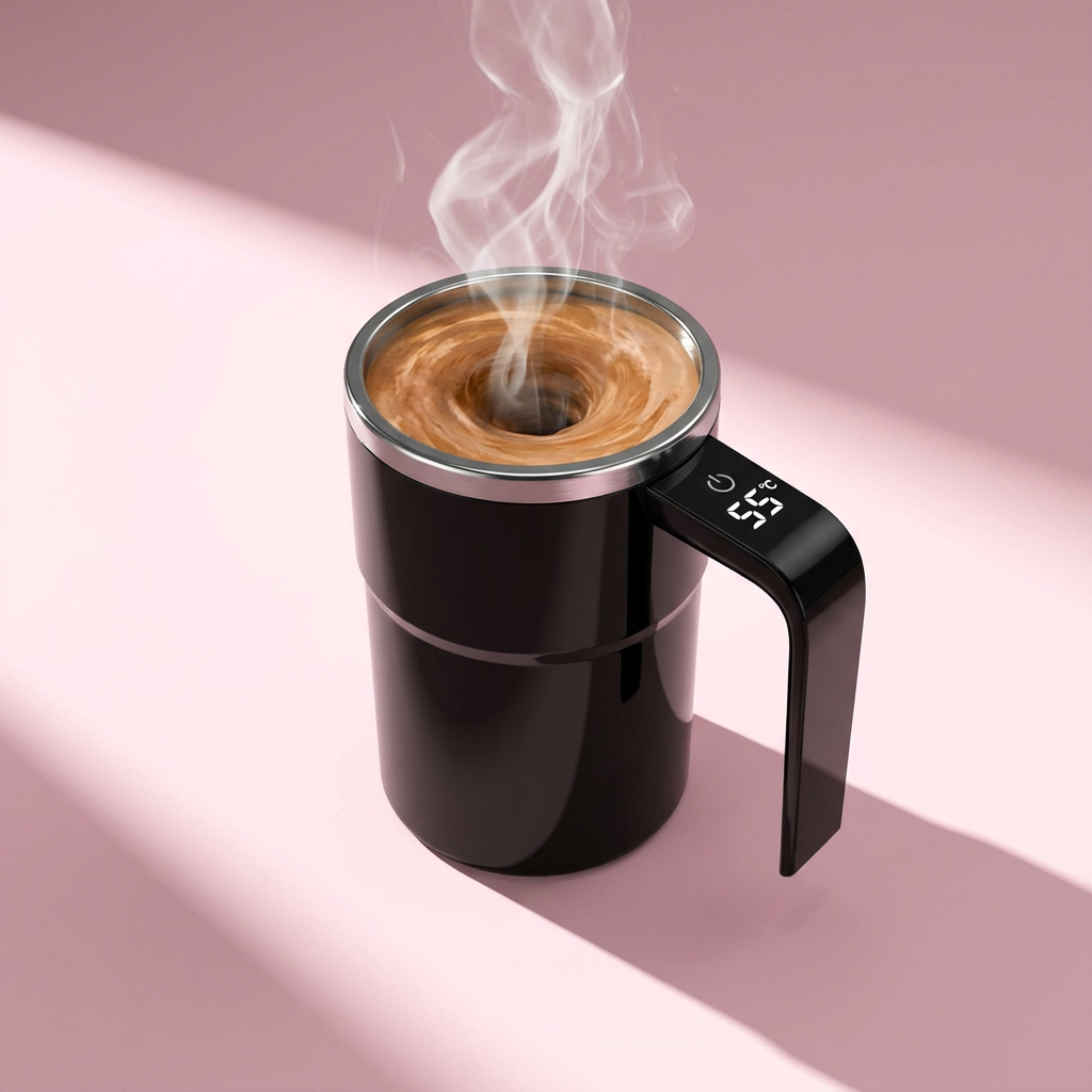 Smart Self-Stirring Coffee Cup