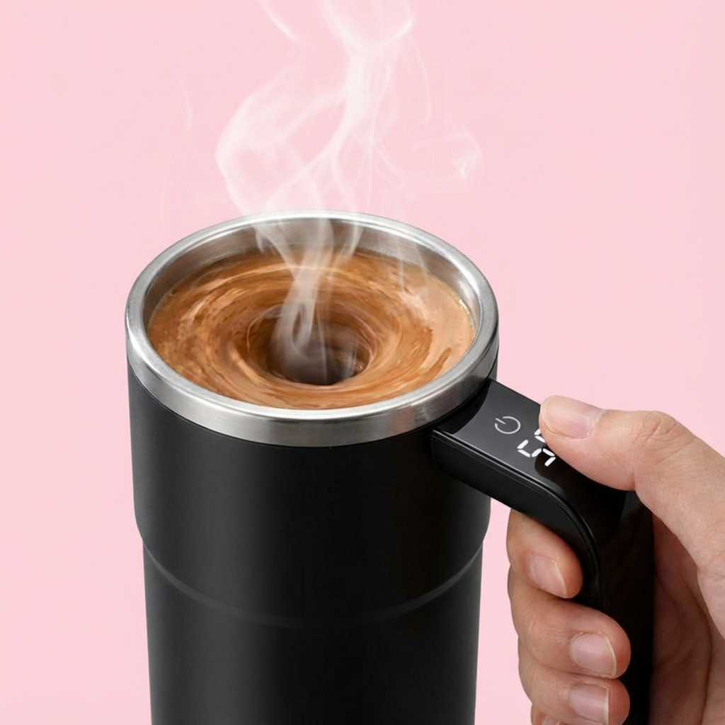Smart Self-Stirring Coffee Cup