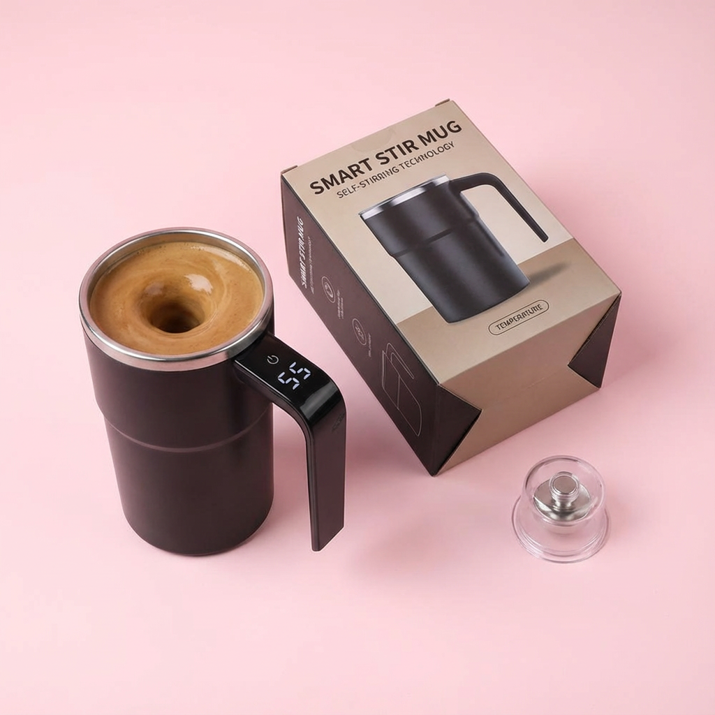 Smart Self-Stirring Coffee Cup