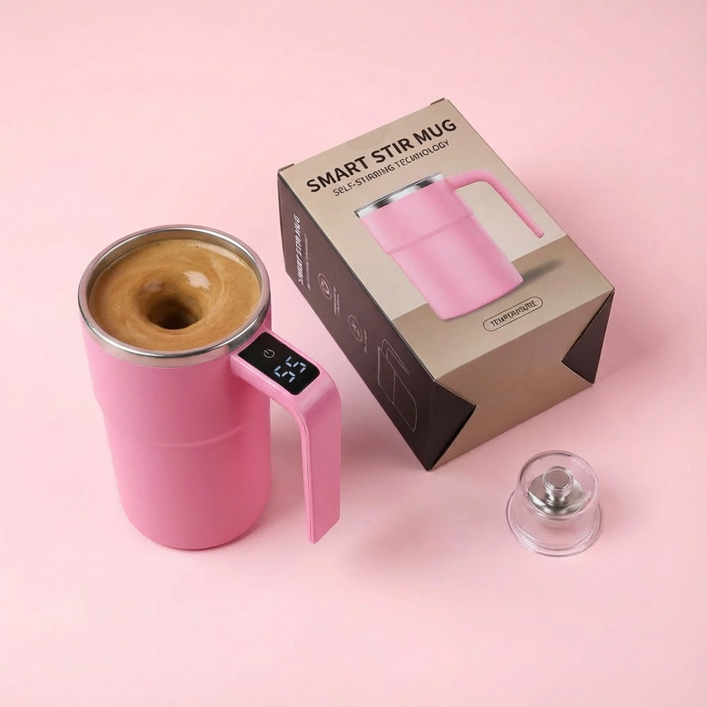 Smart Self-Stirring Coffee Cup