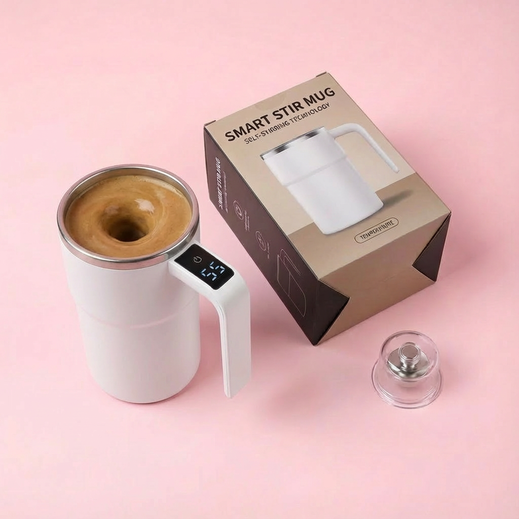 Smart Self-Stirring Coffee Cup