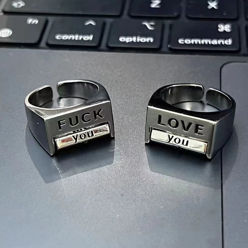 "F**k"Adjustable Ring